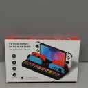 Switch Docking Station for TV with Controller Charger, Replacement for Switch TV Dock with HDMI Adapter, SW Base Station Portable Charging Dock with 10 Game Slots for Nintendo 3DS & 2DS NES Console