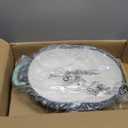 Enameled Cast Iron Sourdough Bread Oven, Dutch Oven, Loaf Cast Iron Bread Pan for Homemade Bread Baking, Meatloaf Pan with Lid, 7QT, Green