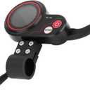 Electric Thumb Throttle with Display 48V TF-100 Electric Display Panel Compatible with KUGOO M4 Electric Scooter Controller