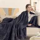 COZYTY Heated Blanket Electric Blanket Full Size, Super Soft Cozy Upgraded Flannel Heating Blanket with 6 Heating Levels & 1-10 Hours Auto Off, Fast Heating & Overheat Protection, 72" x 84", Dark Gray