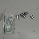 RACO 2283B5 Connector, Screw-in, 3/4-Inch Trade Size, Flex, Zinc, 5-Pack,Gray