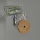 BeaverCraft Knife Sharpening Wheel 7cm PW1 - Buffing Wheel and Polishing Stropping Compound for Knives, Chisels, Woodworking Carving Tools