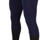 CHAMPRO Women's Tournament Traditional Low-Rise Polyester Softball Pant, Medium, Navy