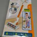 3in1 Cordless Kids Vacuum That Really Works,Toddler Pretend Play Cleaning Set with Real Suction,Housekeeping Helper for Boys and Girls Ages 3+