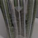 Fabric Storage Cubes 13 x 13, Collapsible Storage Bins for Shelf Baskets, Cube Storage Organizer White Green Bins with Cotton Handles, Foldable Storage Bin box, Cube Storage Bin 6 Pack