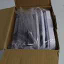 Delamu 2-Tier Multi-Purpose Bathroom Under Sink Organizers and Storage, Stackable Kitchen Pantry Organization, Pull Out Medicine Cabinet Organizer with Movable Dividers, White, 2 Pack