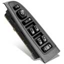 15883320 Driver Side Master Power Window Switch Fits for 2003-2007 Chevy Avalanche Silverado Tahoe Suburban, GMC Sierra Yukon, Cadillac Escalade, Window Door Lock Control, 920-020 (with Bezel)