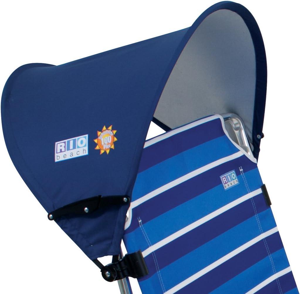 Rio Beach MyCanopy Personal Chair Sun Shade, Navy, Standard