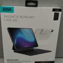 ESR iPad Pro 13 Inch Case with Keyboard (M5/M4, 2025/2024), iPad Pro 13 Keyboard Case with Easy-Set Magnetic Stand, Portrait/Raised Modes for iPad Pro 13, Removable, Rebound 360 Series, Black