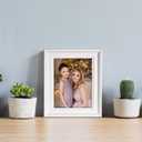 11x14 Picture Frames White,Display Photos 8x10 with Mat or 11x14 Without Inside,Horizontal and Vertical Display for Wall 1Pack