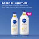 NIVEA Sheer Hydration Skin Firming Body Lotion with Q10 and Vitamin C, 72-Hour Body Moisturizer for Normal to Dry Skin, 33.8 Fl Oz Value Size Pump Bottle