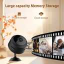 1080p HD WiFi Camera, 
Color	Black
Item dimensions L x W x H	1 x 1 x 1 inches