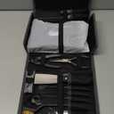 Creality 3D Printer Tools Kit, 74 Pcs in 1 3D Printing Tool Wrap Kit Assembly/Removal/Finishing/Filament Cutting Set with Nozzle Cleaning Kit 3D Printer Accessories for All FDM 3D Printers