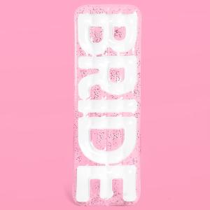Clear Bride Pool Float, Multicolor Confetti - 6 Ft. | Bachelorette Party Decorations, Beach Bridal Shower Supplies, Cute Bridal Decor