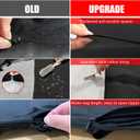 Mabett Soft Top Window Storage Bag for Ford Bronco Accessories 2021 2022 2023 2024 4 Door Plush Multi-Layer Protection Bags Prevent Soft Windows Scratching and Bending