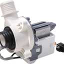 GTW335ASN2WW GTW330ASK3WW GTW335ASN1WW Washer Drain Pump by Semzohc - Compatible with G.E Hot-point Washers GTW465ASN2WW GTW460ASJ8WW GTW680BSJ6WS HTW200ASK1WW PTW600BSR1WS