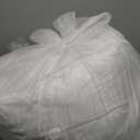 L LOVSOUL Goose Down Fiber Comforter Super King Size, High Fill Power Hotel Style Bedding Comforter, Fluffy Ultra Soft All Season White Duvet Insert with 8 Corner Tabs