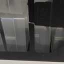 Akro-Mils 24-Drawer Plastic Drawer Storage Cabinet for Garage Organization, Bead Organizer, Building Bricks Storage, Teacher Toolbox, Makeup Organizer, 20" W x 6" D x 16" H, 10124 Black