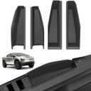 4 Door Handle Storage Box for Cybertruck Accessories, Compatible with Tesla Cybertruck 2025 2024, Inner Front&Rear Door Handle Storage Organizer, Interior Grab Tray Pocket ABS Plastic, 4 PCS