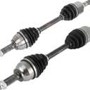 SCITOO Front Left Right Cv Axle Shaft Assembly Fit 2005-2013 For Mazda 3 2009-2013 For Mazda 3 Sport 2006-2010 2012-2015 For Mazda 5 66-8175 60-8175 60-8174 60-8226 2Pc Manual Trans