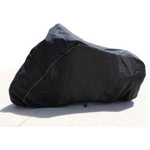 SBU Bike Motorcycle Cover fits up to 108"L 46"W 64"H, TOURING STYLE With Windshield & Saddlebags. Strong UV Protectivve Chopper Bike Tarp. Breathable and Portable Vehicle Protection