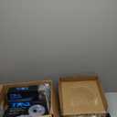 TRQ Rear Brake Pad and Rotor Set Semi Metallic Solid Rotors Compatible with 1997-2001 Honda Prelude