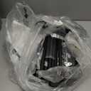 Sakugi Clothes Rack - Clothing Rack with 2-Tier Shoe Rack and Anti-Slip Stopper, Shoe Organizer for Entryway, Bedroom, or Laundry, Black, 29" × 12.2" × 59.3"