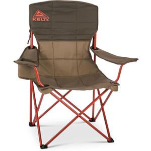 Kelty Essential Camping Chair, Folding Camp Seat for Festivals, Beach Days, Tailgating (Bungee Cord), 1 Person