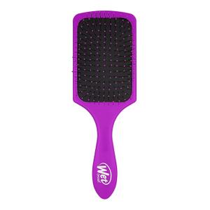 Wet Brush Paddle Detangler Hair Brush, Purple, Ultra-Soft IntelliFlex Bristles with AquaVent Design, Great For Treatment & Mask Application, Women, Men, Wet, Dry and Damaged Hair (1 Count (Pack of 1)