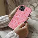LUMARKE for iPhone 14 Plus Case,Cute Floral Cover,Wireless Charging