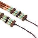 CHIC DIARY Western Cowboy Hat Band Replaceable Hat Belt for Men Women Panama Hatbands with Turquoise