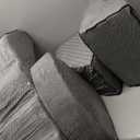 Dog Stairs/Steps for High Beds, A.FATI 6 Step Foam Pet Steps for Small Dogs/Old Pets, Non-Slip Dog Ramp for Bed, Grey, 4 Modules