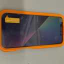 seacosmo for iPhone 17 Pro Max Case, Full Body Bumper with Built-in Tempered Glass Privacy Screen and Camera Lens Protector, Compatible with MagSafe, Shockproof 17 ProMax Phone Case 6.9", Orange Matte