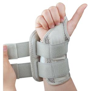 Carpal Tunnel Wrist Brace, Adjustable Wrist Support Brace, Night Wrist Sleep Supports Splints Arm Stabilizer (Right Hand, S/M, Khaki)