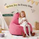 31" Kids Bean Bag Chair for Reader, Living Room, Bedroom