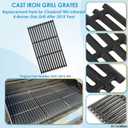 17 x 9 1/2 inch Grill Grate for Charbroil Tru Infrared 4 Burner 463255020 463242715 463242716 463276016 466242715 463257520 466242815 466242816, G541-0016-W2 for Charbroil Grill Grates
