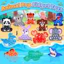 13PCS Animal Pop Sensory Fidget Toys for Kids Toddler, Airplane Car Travel Activities Toys, Goodie Bag Stuffer for Kids, Fidgets for Classroom