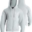 J.A.G. Motorcycle Protective Hoodie for Men Armored Riding Jacket w/Aramid Lining for impact | All-Season Hoodie Sweater, Large