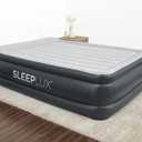 SleepLux Durable Inflatable Air Mattress with Built-in Pump, Pillow and USB Charger