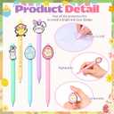 Epakh 72 Pcs Easter Gifts for Kids Bulk Pens with Jesus Greeting Cards Bunny Eggs Sticky Note Bags Religious Easter Basket Stuffers for Students Coworkers Office Classroom School Supplies