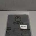 iMaylex Soft 100% Egyptian Cotton Zipper Pillow Case, Cozy and Lightweight Pillowcase, Set of 2, Black, Queen, 20" x 30"