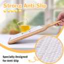 2 x Shelf Liners for Kitchen Cabinets Non Adhesive Shelf Liner Paper Non-Slip Thickened Drawer Liner Easy to Clean for Tool Box Refrigerator with Knife and Tape Measure, Gold Geometric, 11.8 x 118 in