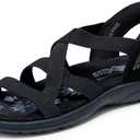 Skechers Women's Reggae Slim - Stretch Flex Hands Free Slip-ins, Size 8
