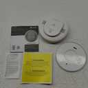 Kidde Hardwired Kidde App Enabled Smart Smoke Detector with AA Backup Battery, Interconnected Alarm