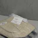 2 Pack Leather Front Car Seat Cover Bottom Only, Anti-Slip Padding Seat Cushion, Full Wrap Seat Protector with Storage Function Universal Fit for Most Cars, SUV, Pick-up Trucks (Beige)