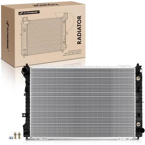 A-Premium Engine Coolant Radiator Assembly with Engine Oil Cooler Compatible with Ford Escape & Mazda Tribute & Mercury Mariner 2005-2008, 2.3L, Automatic Transmission, Replace# 6L8Z8005BA, H2MZ8005M