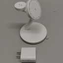 2026 3 in 1 Charging Station for Apple iPhone AirPods Watch with Mag-Safe Charger Wireless Charger Stand for iPhone 17 16 15 14 13 12 Series AirPods iWatch Series - Gifts for Wife & Husband(White)