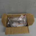 Curtain Rod Bracket, Adjustable Heavy Duty Curtain Rod Holders for Wall, 4 Pack Ceiling rods Hooks Hangers for 3/4 to 1-1/2 Inch Drapery Pole, Silver (Sliver)