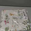 Horaldaily Spring Tablecloth 60×84 Inch Oval, Watercolor Wildflowers Floral Herbs Washable Seasonal Table Cover for Party Picnic Dinner Decor