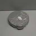 Microwave Splatter Cover for Food with Anti-scald Base Plate,Large Plastic & Silicone Vented Avoid Scalding Collapsible Guard Lid,Kitchen Essential Gadgets for Meal Prep-10.7 Inch (gray)